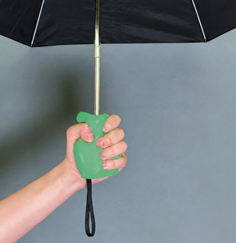 Custom umbrella grip made with MiXR